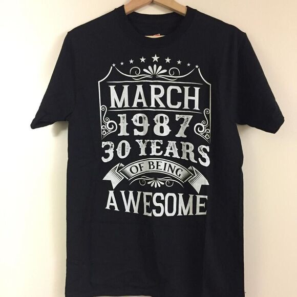 March 1987 T-shirt size Small - Picture 1 of 1